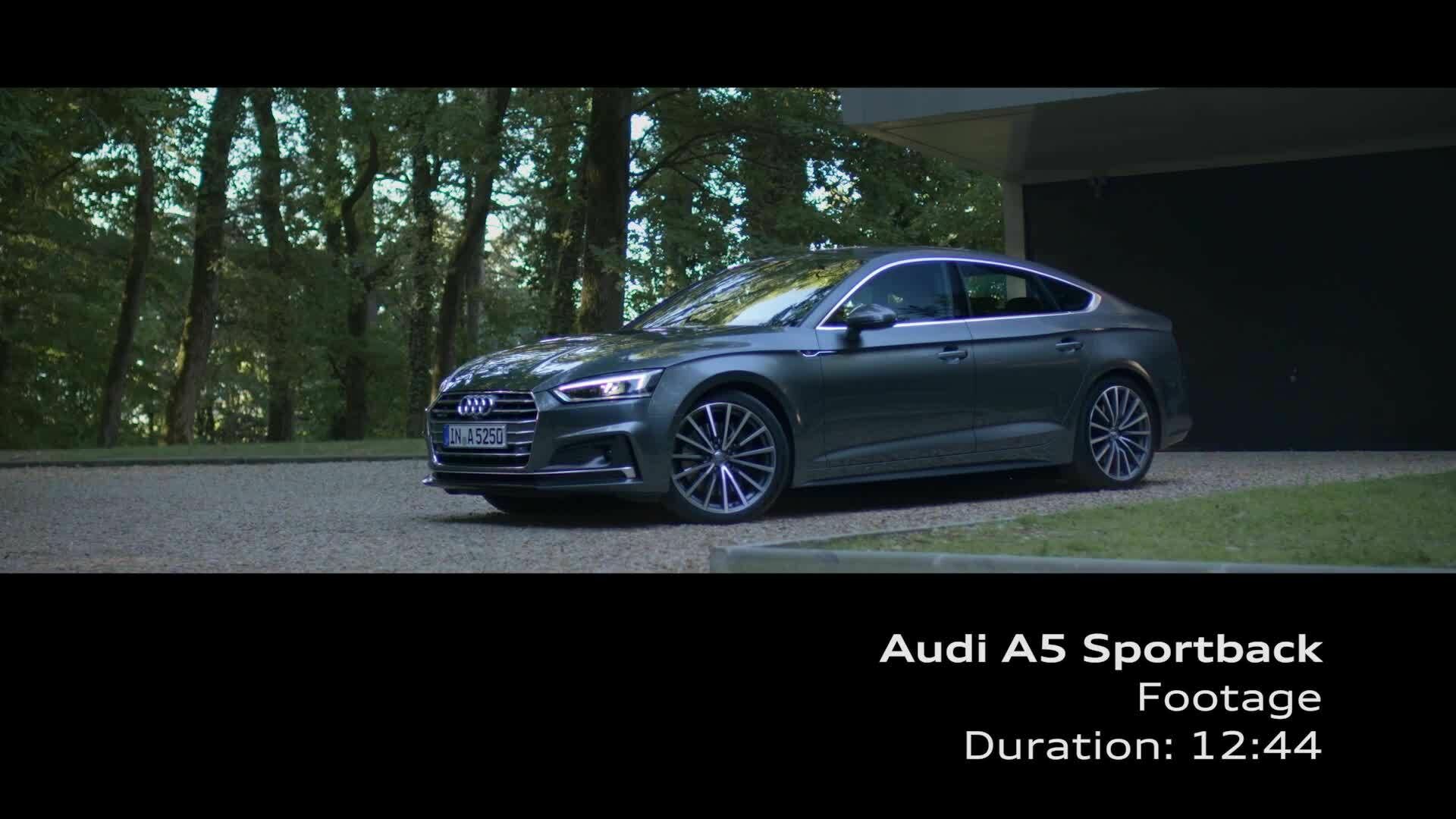 Audi A5 Sportback (until 2024) – Footage