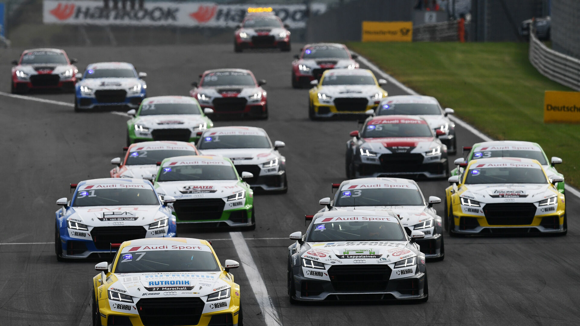 Audi Sport TT Cup Budapest - perfektes Wochenende für Dennis Marschall
