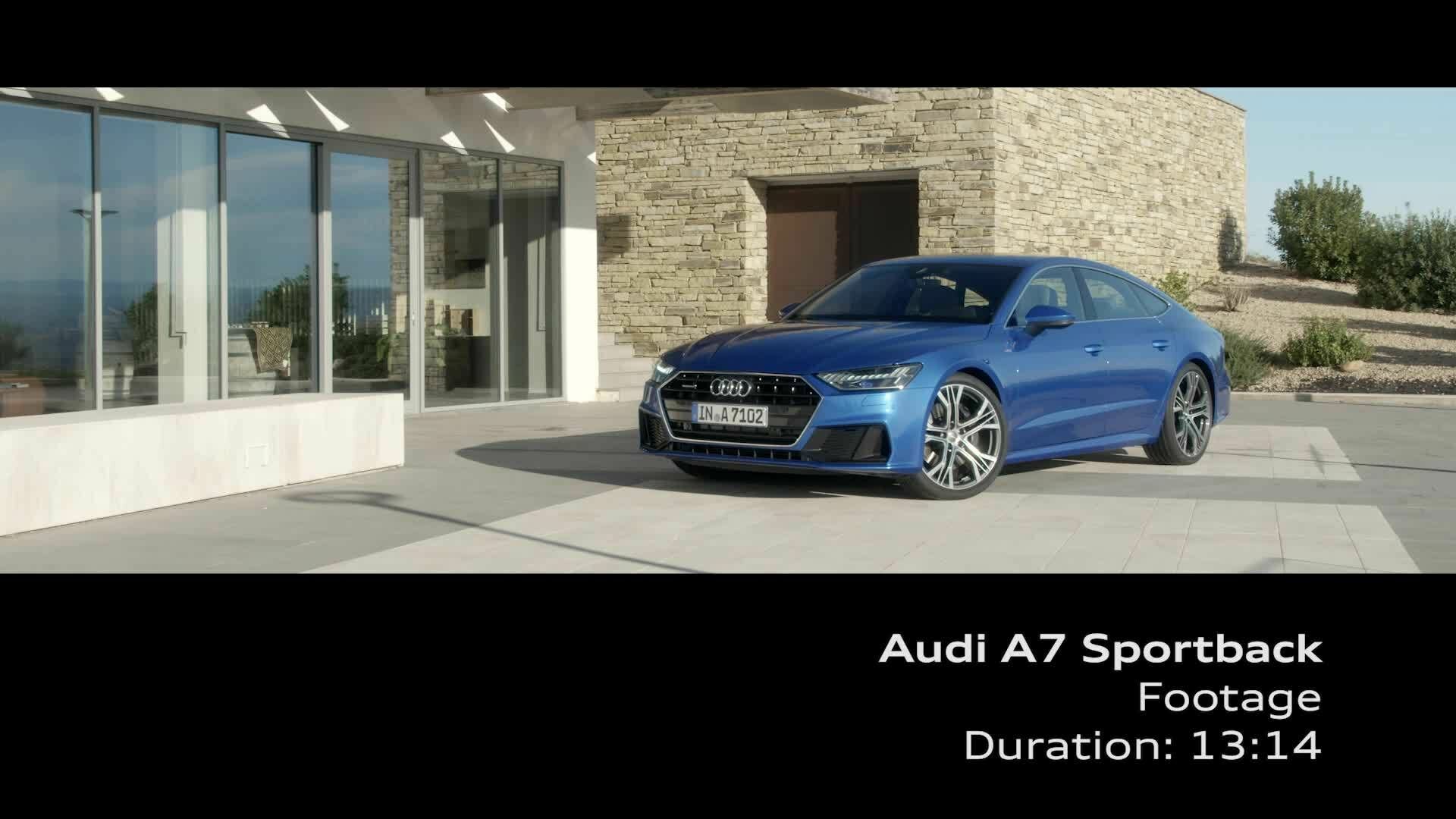 Audi A7 Sportback (until 2025) – Footage