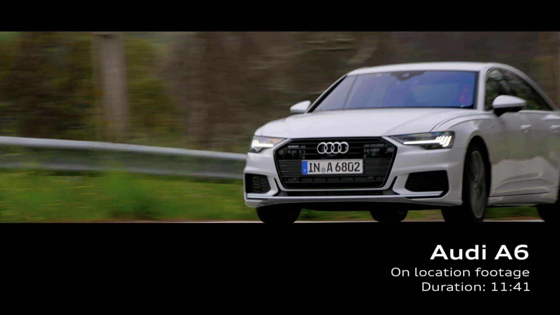 Audi A6 (until 2025) Suzuka grey – Footage