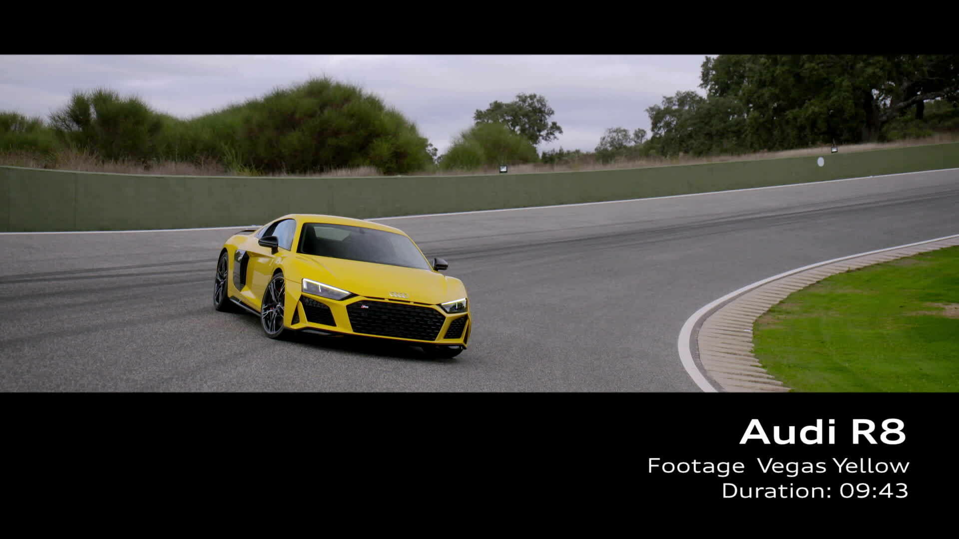 Audi R8 (until 2024) Vegas Yellow – Footage