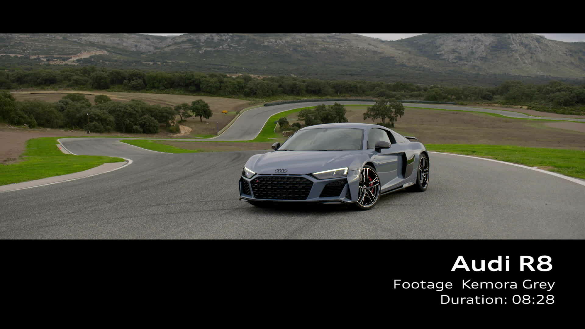 Audi R8 (bis 2024) Kemoragrau – Footage