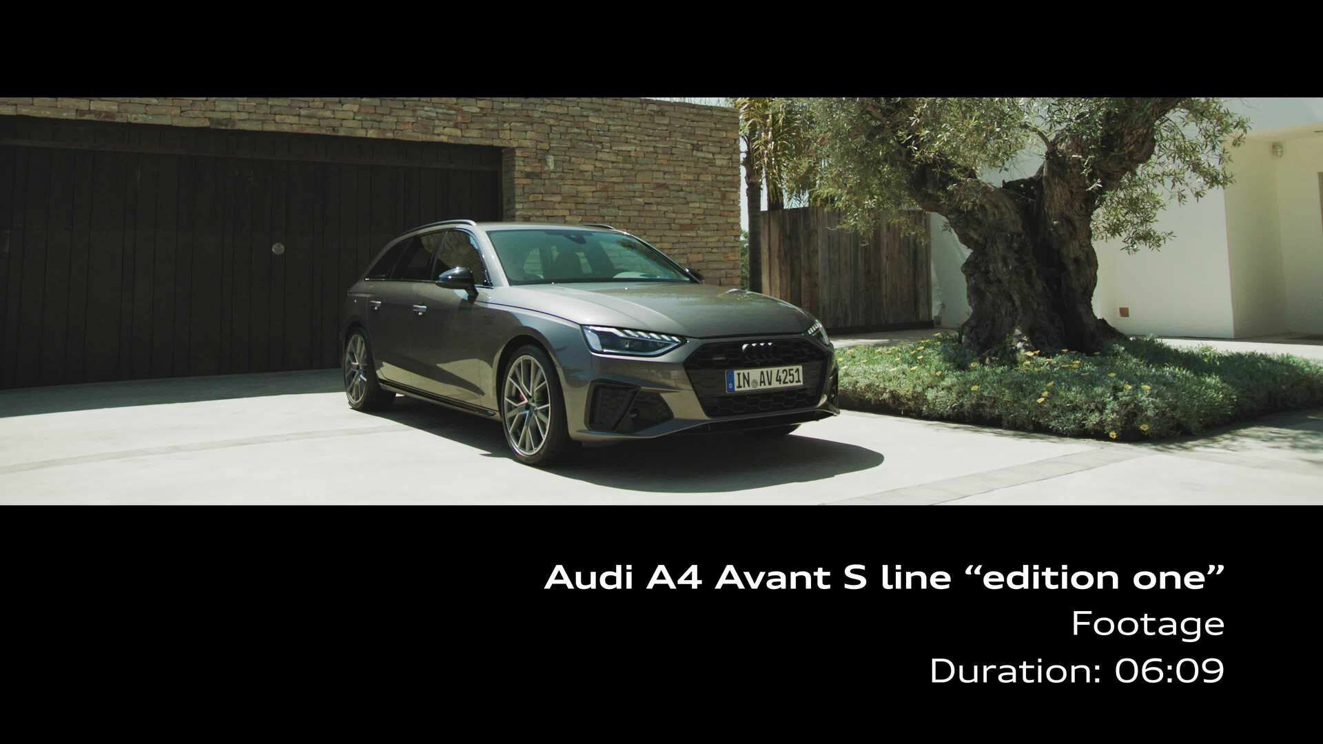 A4 Avant S line „edition one“ (until 2024) – Footage