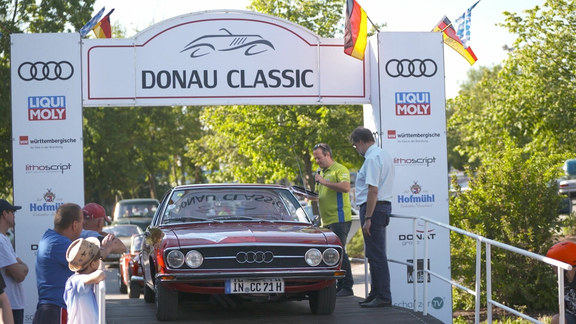 Audi Tradition auf der Donau Classic