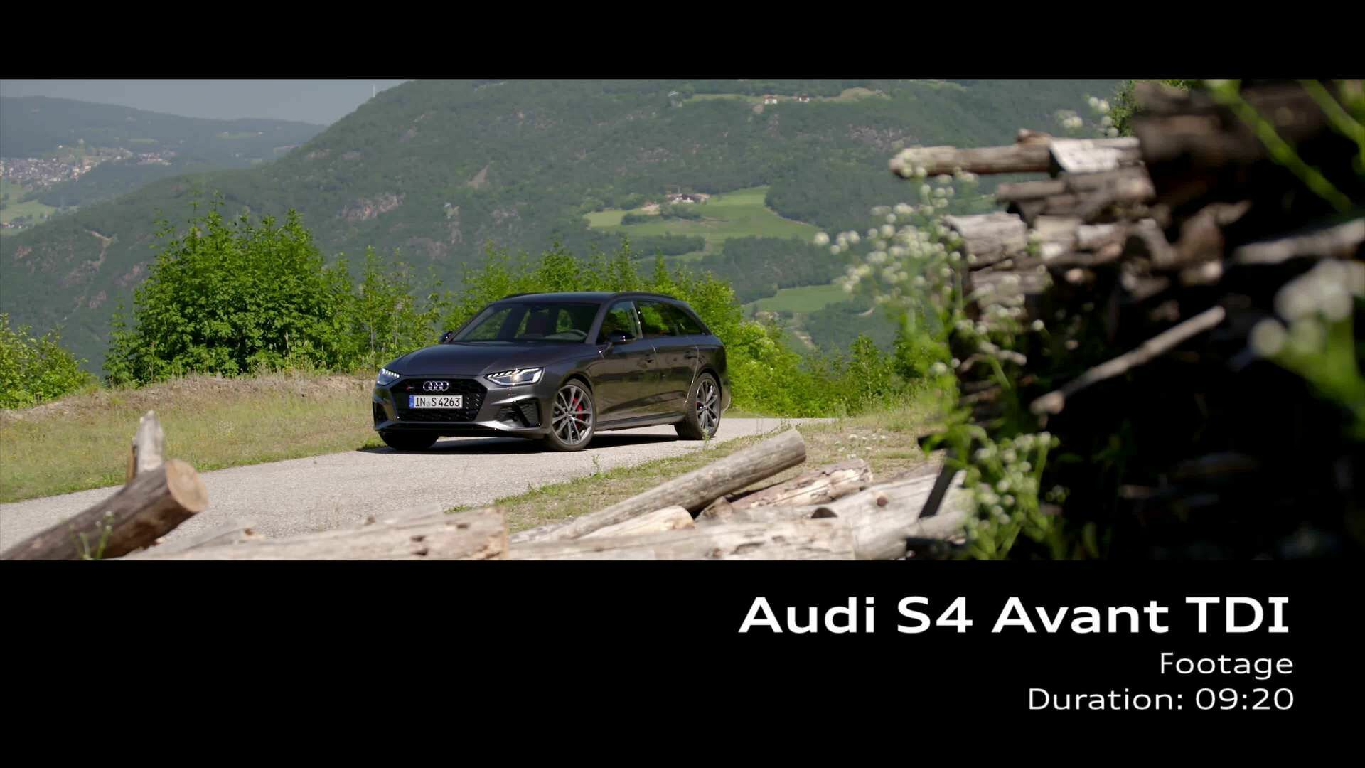 Audi S4 Avant TDI (until 2024) Daytona gray – Footage