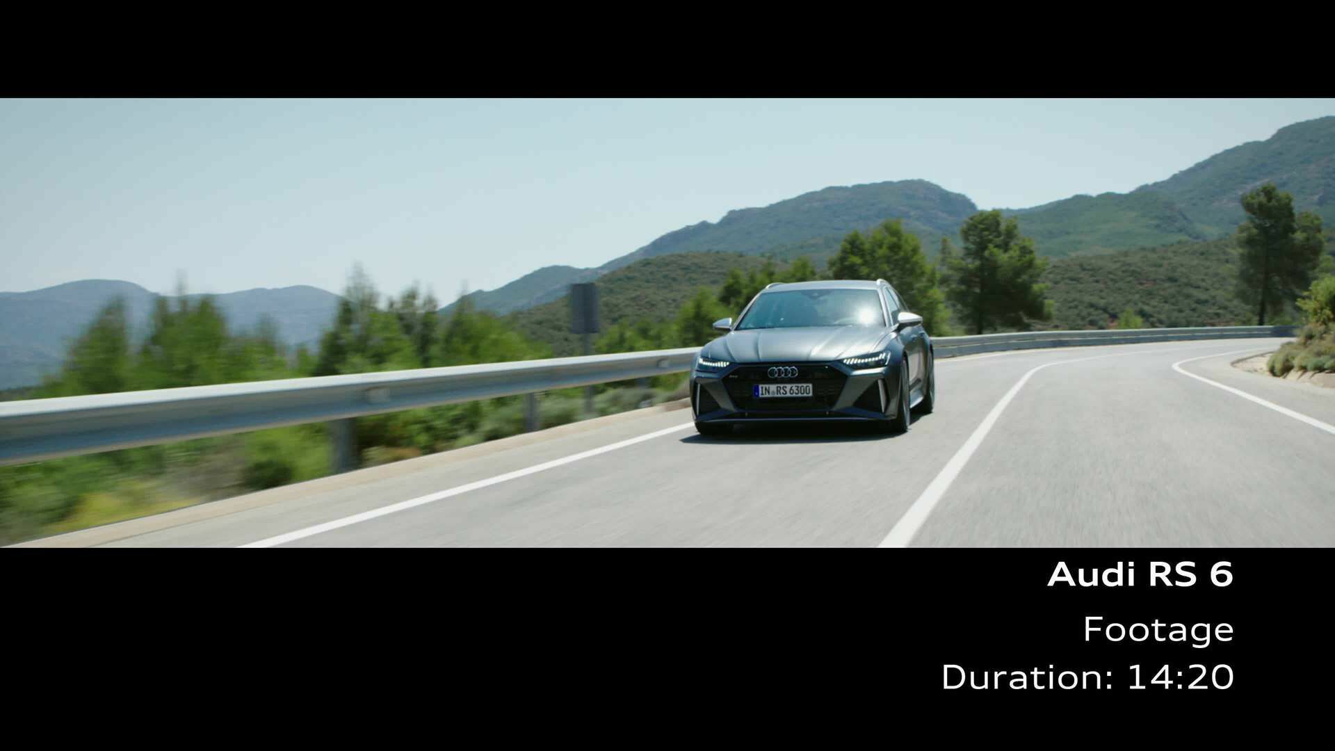 Audi RS 6 (Footage dynamisch)