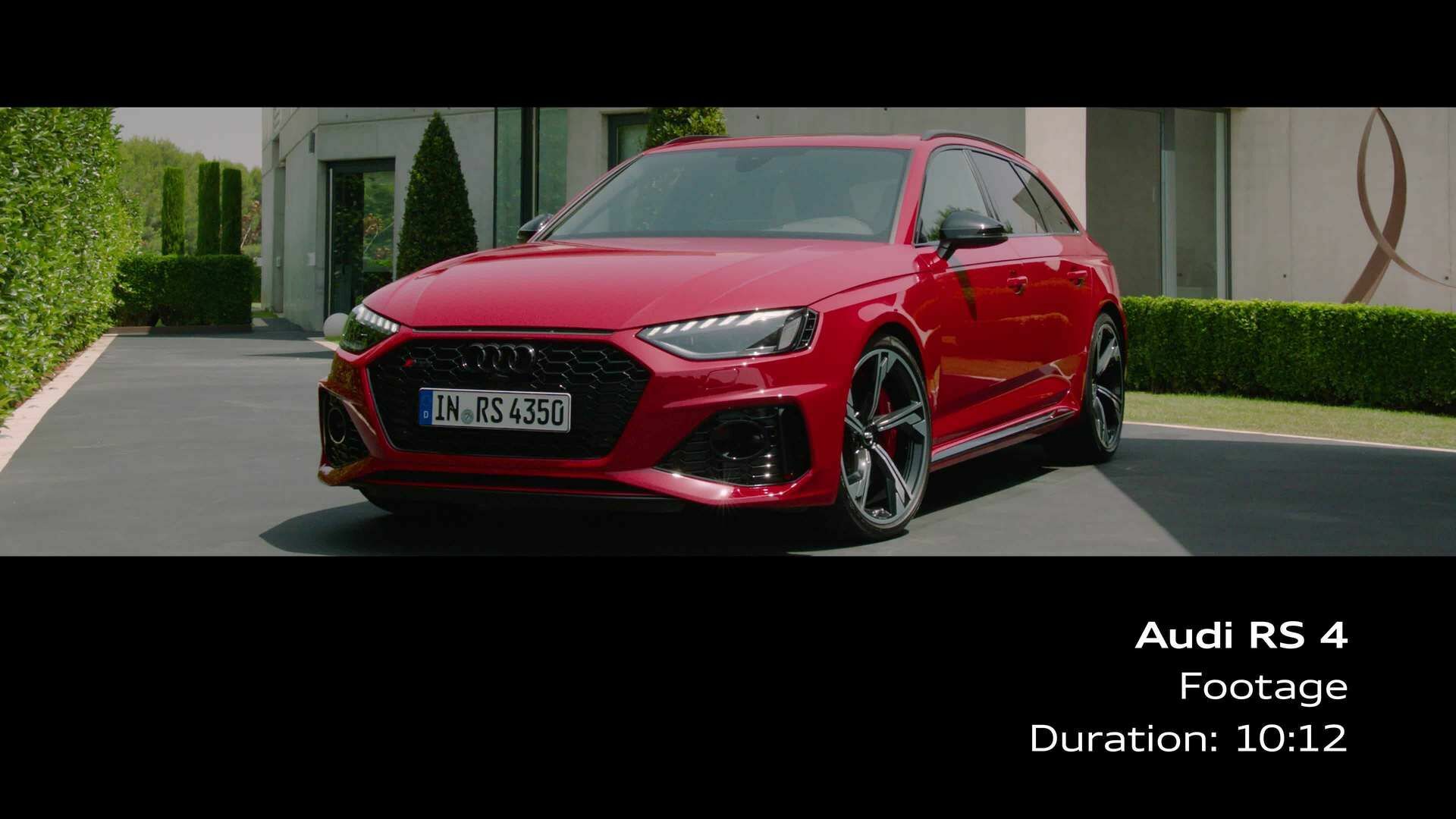 Audi RS 4 Avant (until 2024) – Footage