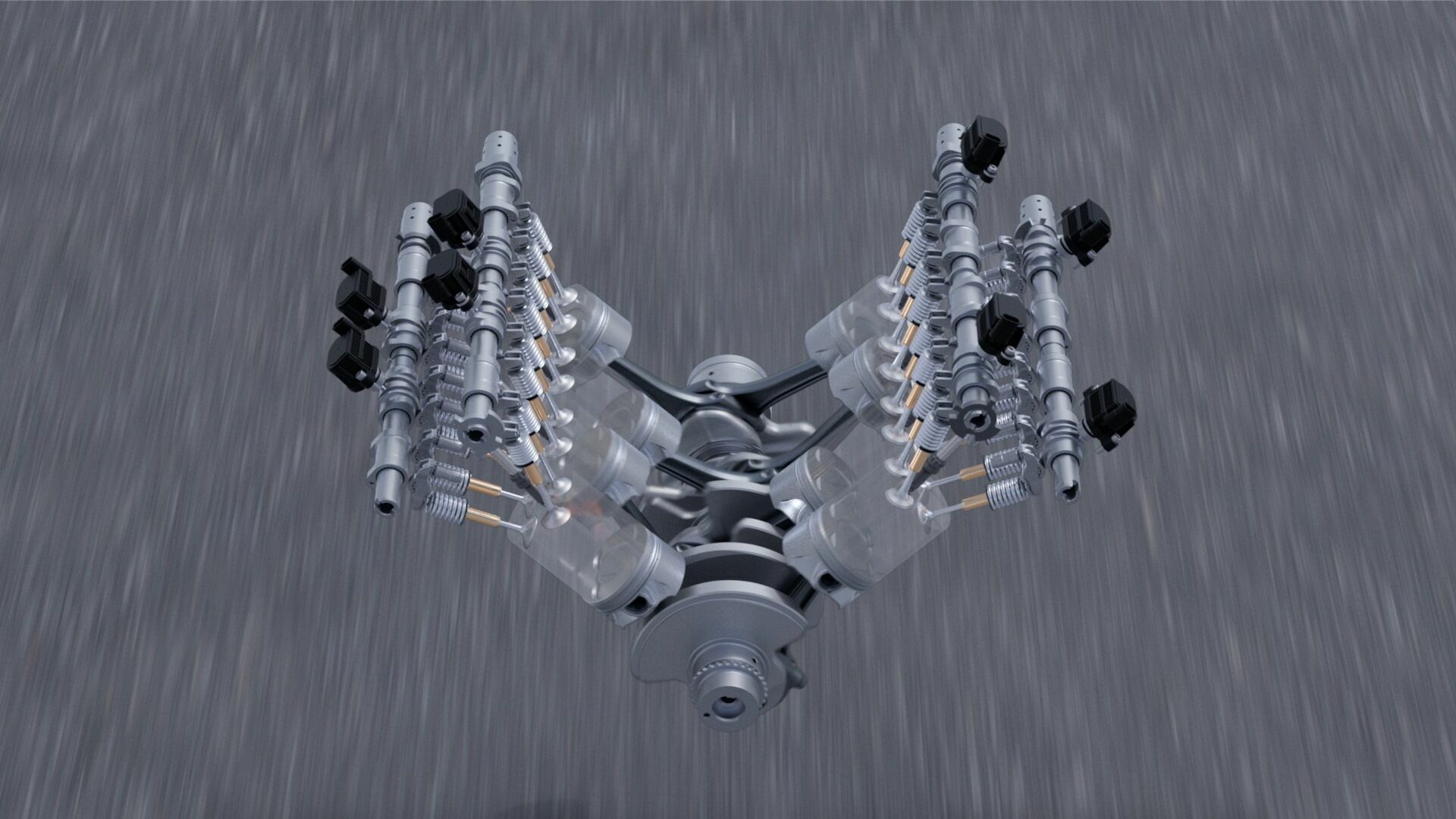 Audi S8 – Cylinder on Demand – Animation