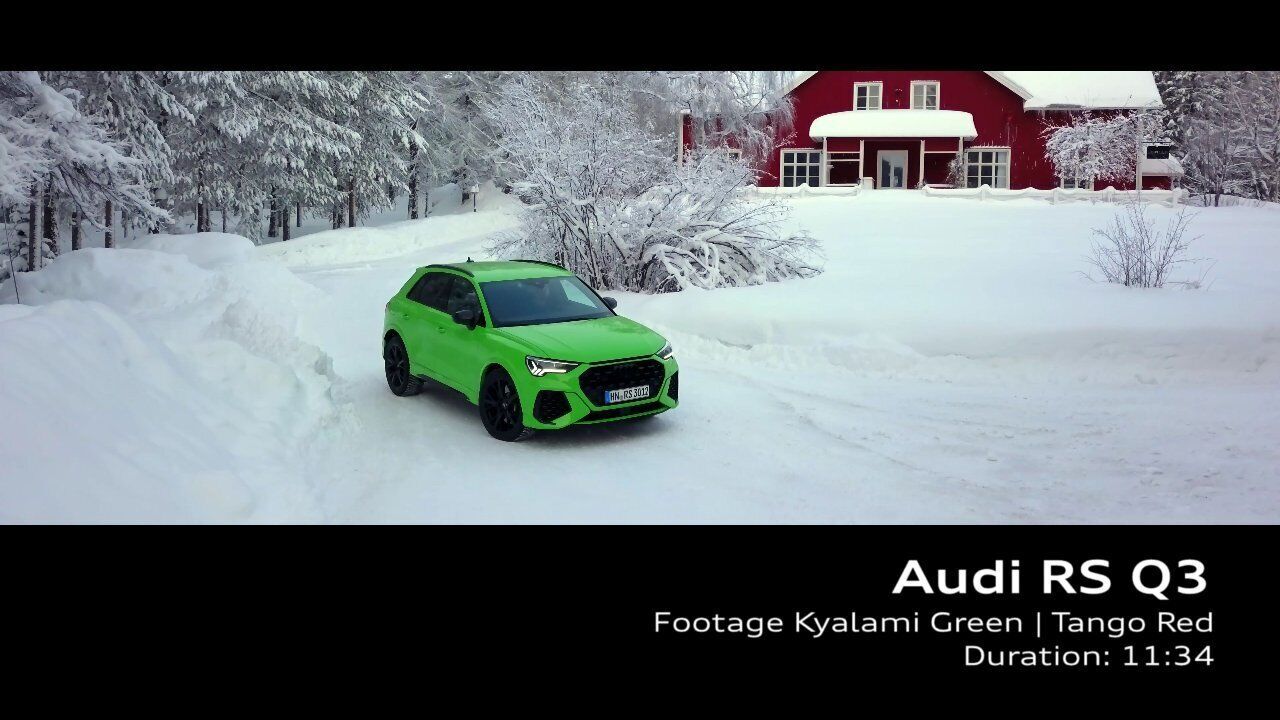 Audi RS Q3 (bis 2025) – Footage (On-Location)
