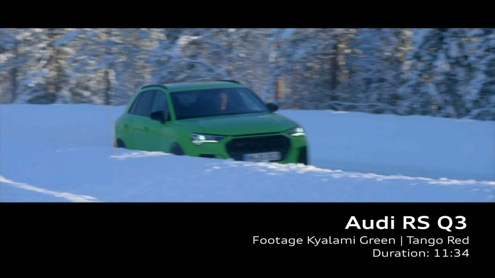 Audi RS Q3 (bis 2025) – Footage (On-Location)