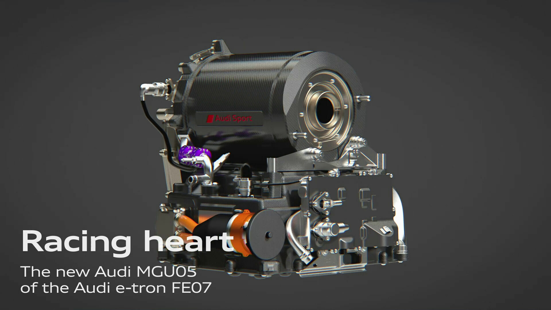 Formel E: Die Audi MGU05 im e-tron FE07