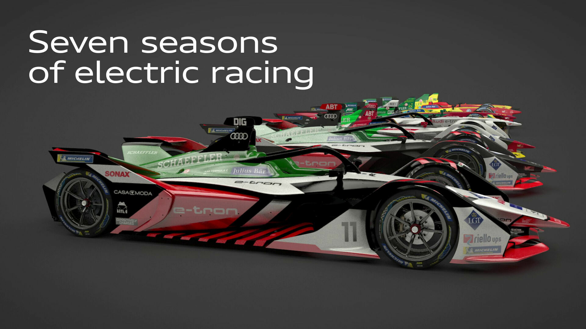 Entwicklung der Formel E: Audi e-tron FE07