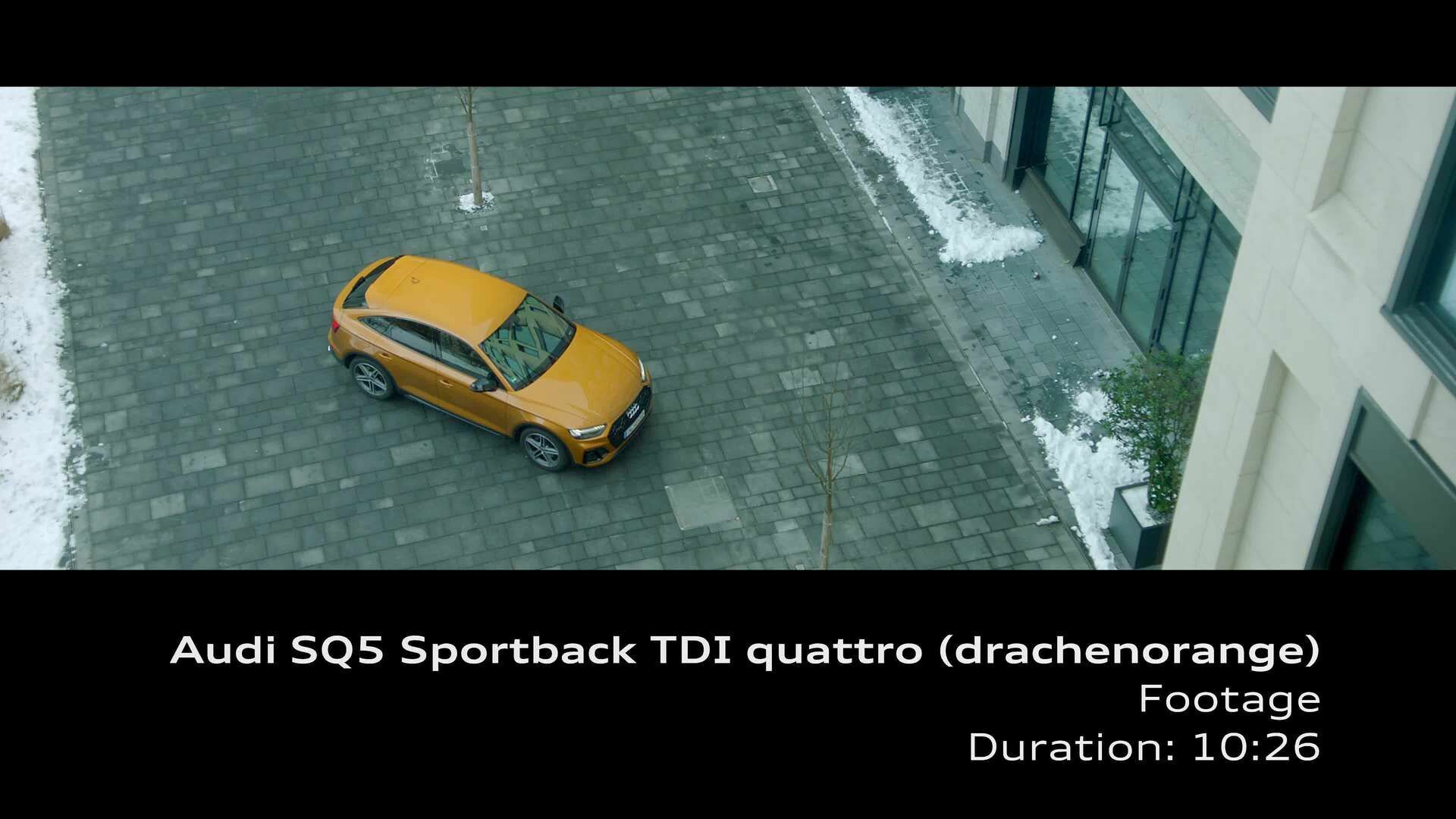 Audi SQ5 Sportback TDI quattro (until 2024) Dragon orange – Footage