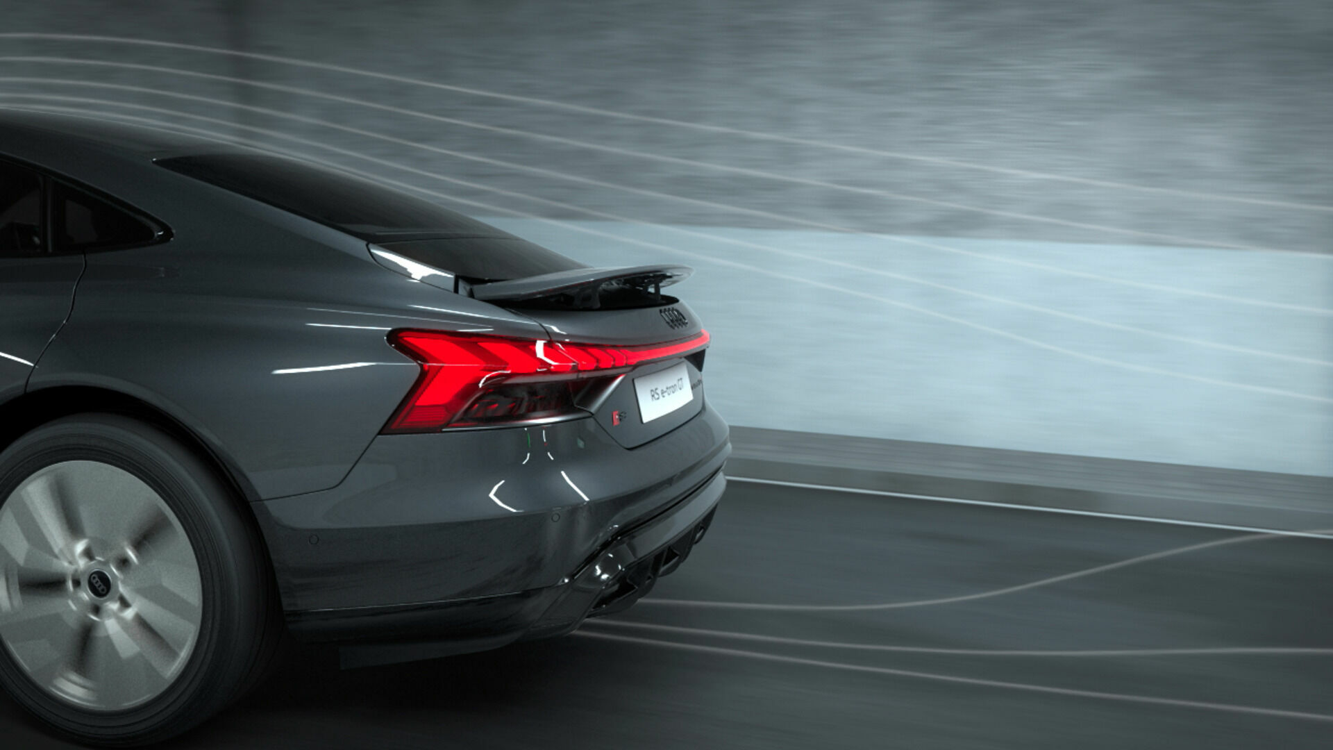 Audi RS e-tron GT – Aerodynamics – Animation