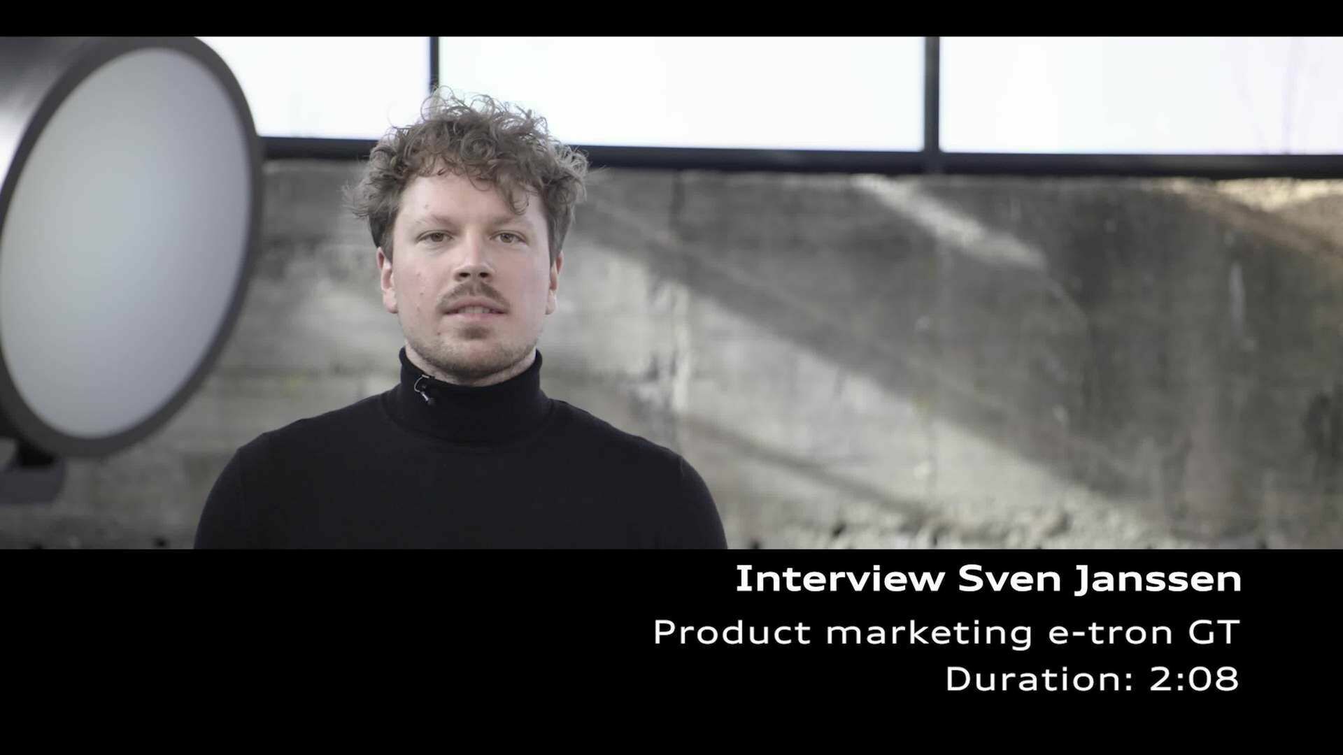 Audi e-tron GT experience: Interview Product Marketing