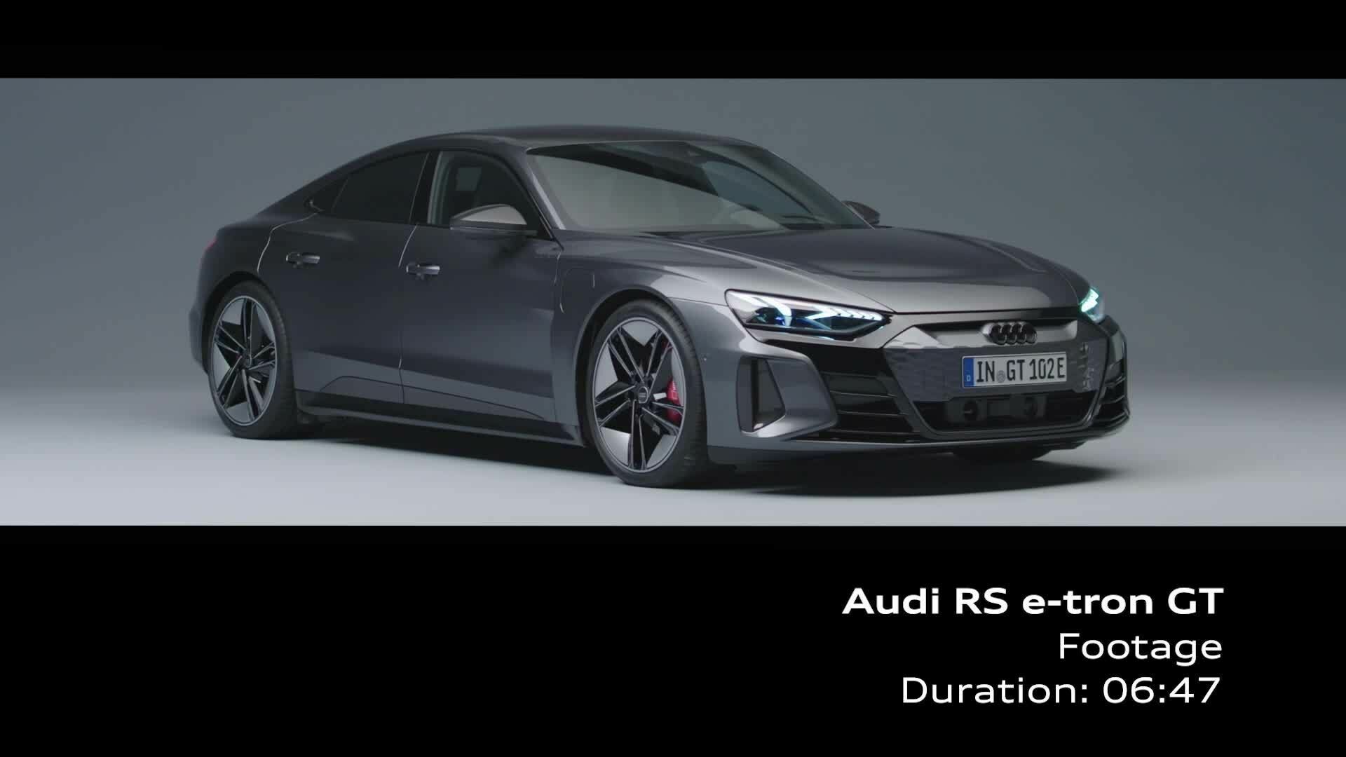 Audi e-tron GT (until 2024) – Footage (Studio)