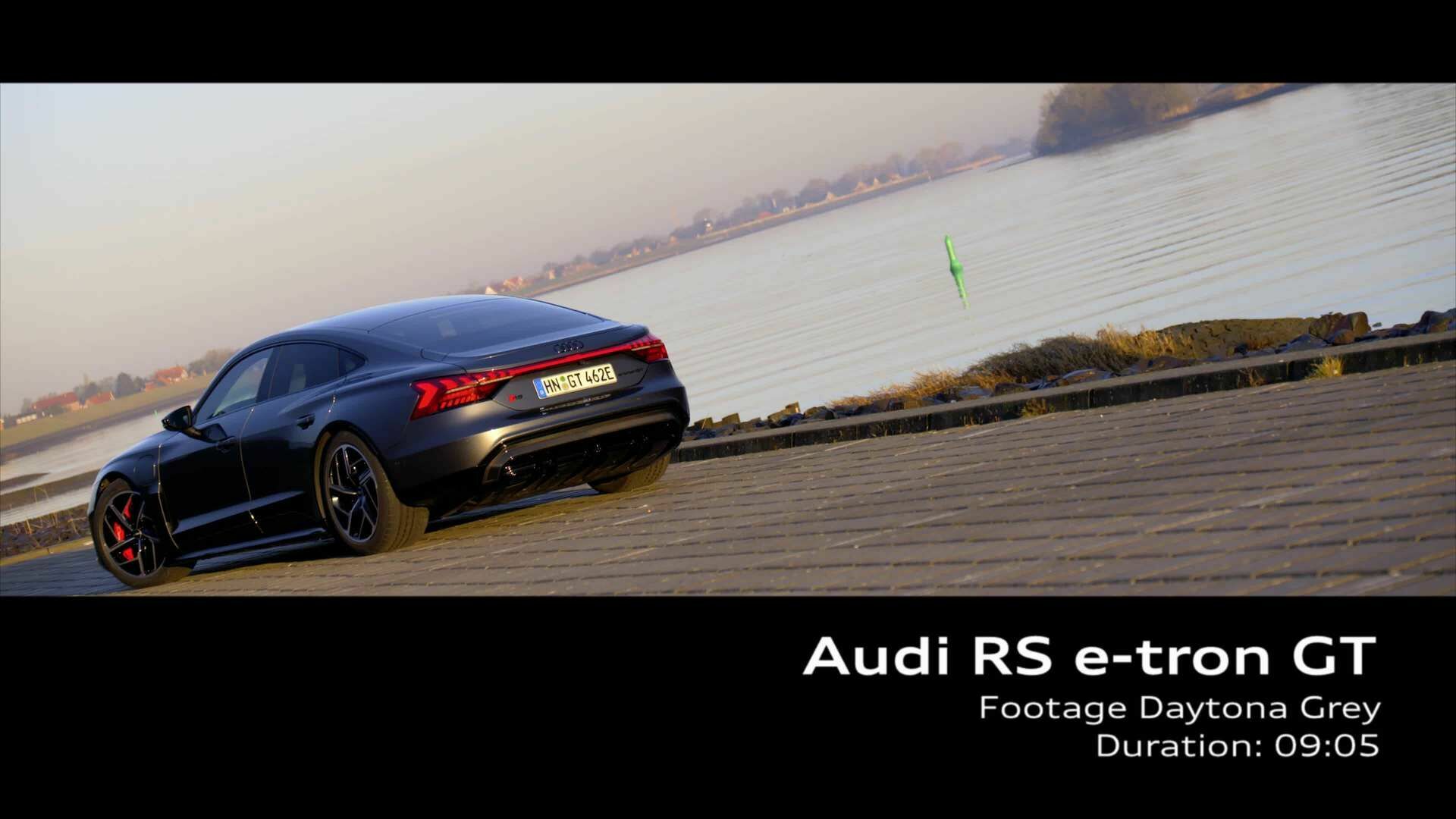 Audi RS e-tron GT Daytonagrau – Footage
