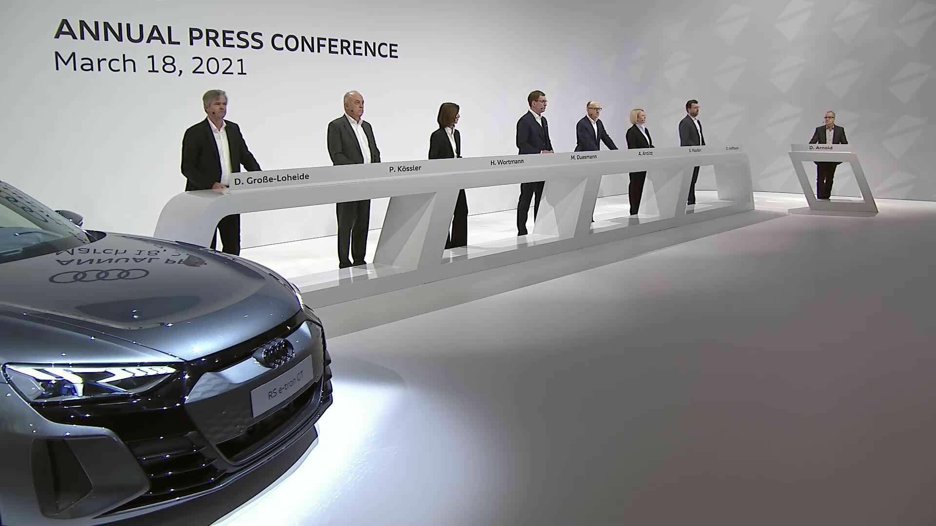 Audi Annual Press Conference 2021
