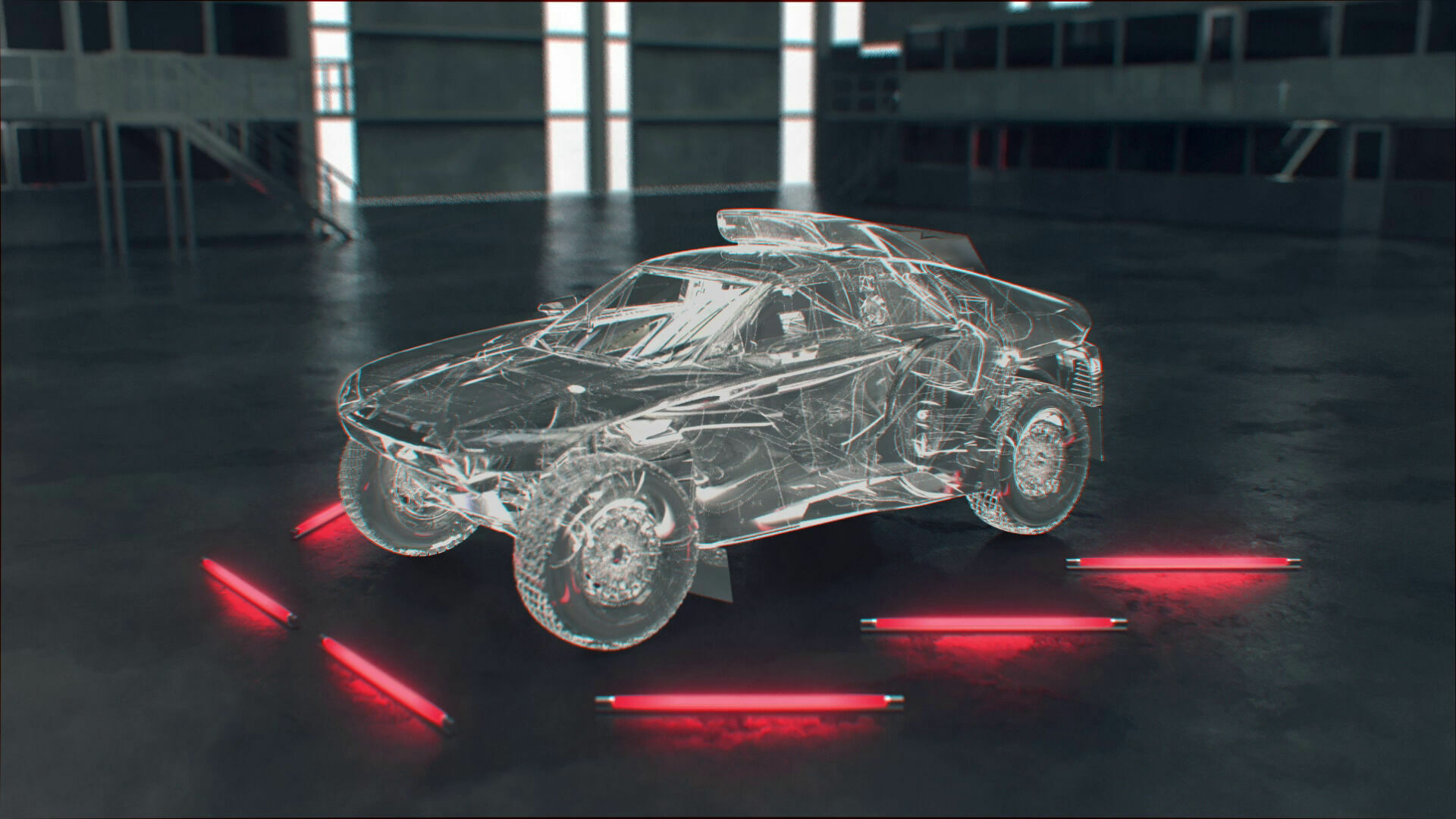 Audi RS Q e-tron – Animation