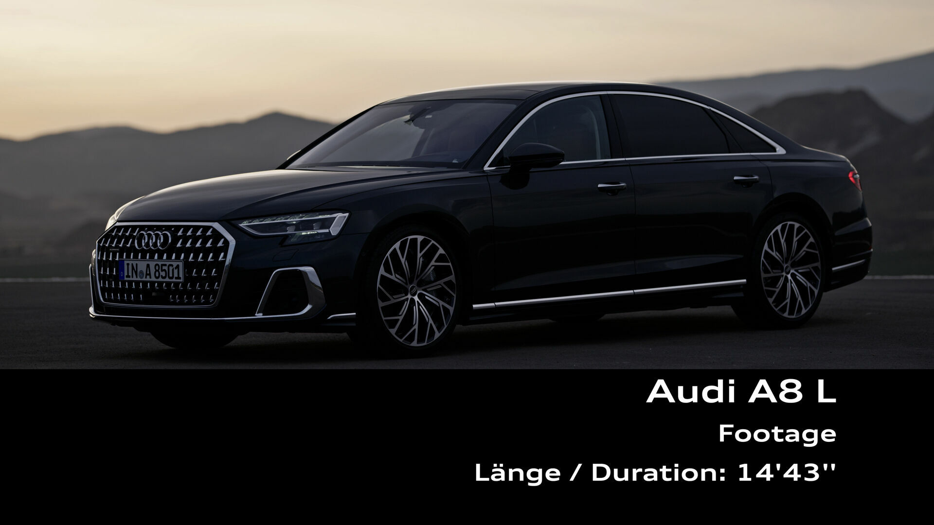 Audi A8 L – Footage