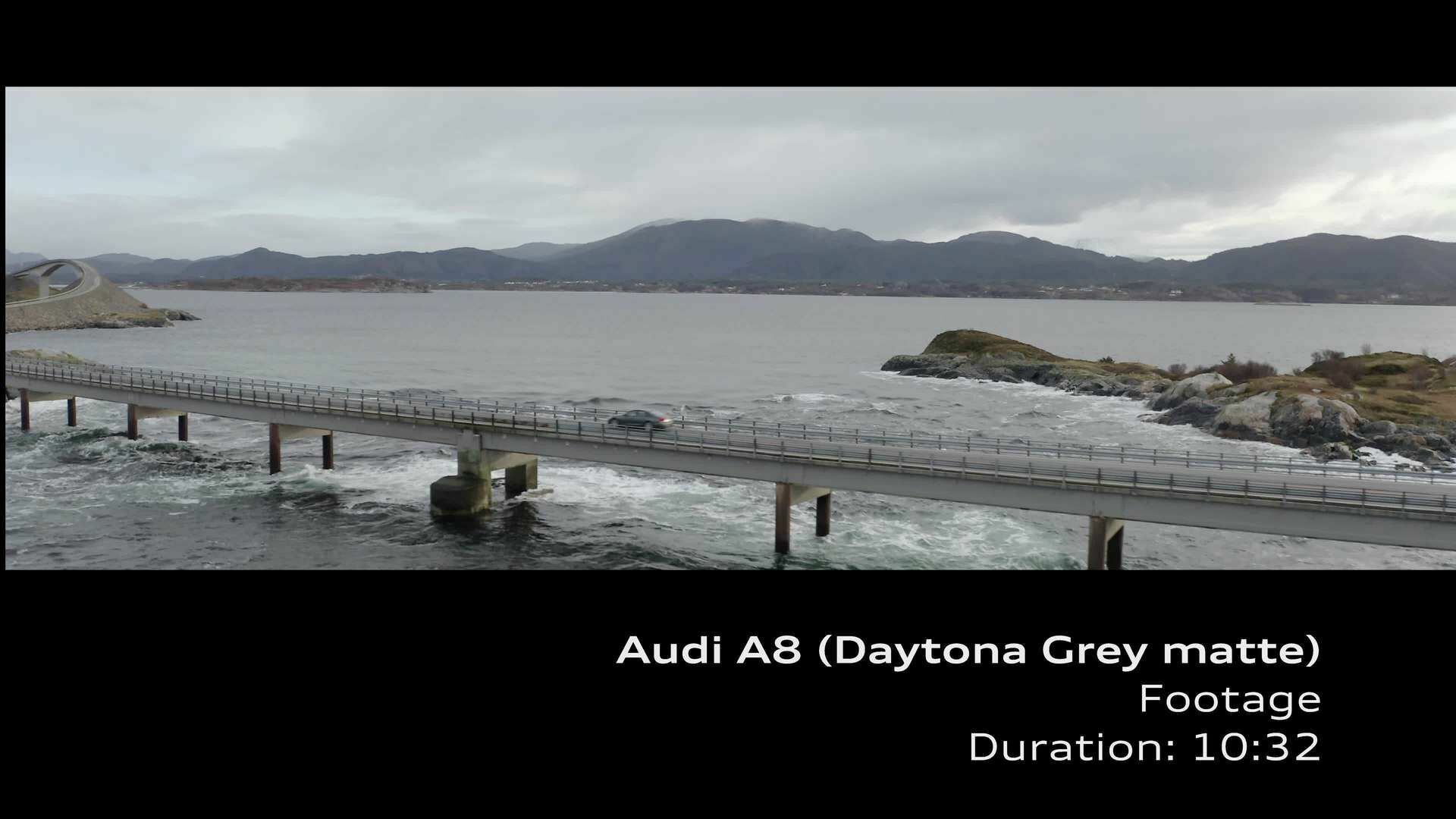Audi A8 60 TSFI quattro in Norway – Footage