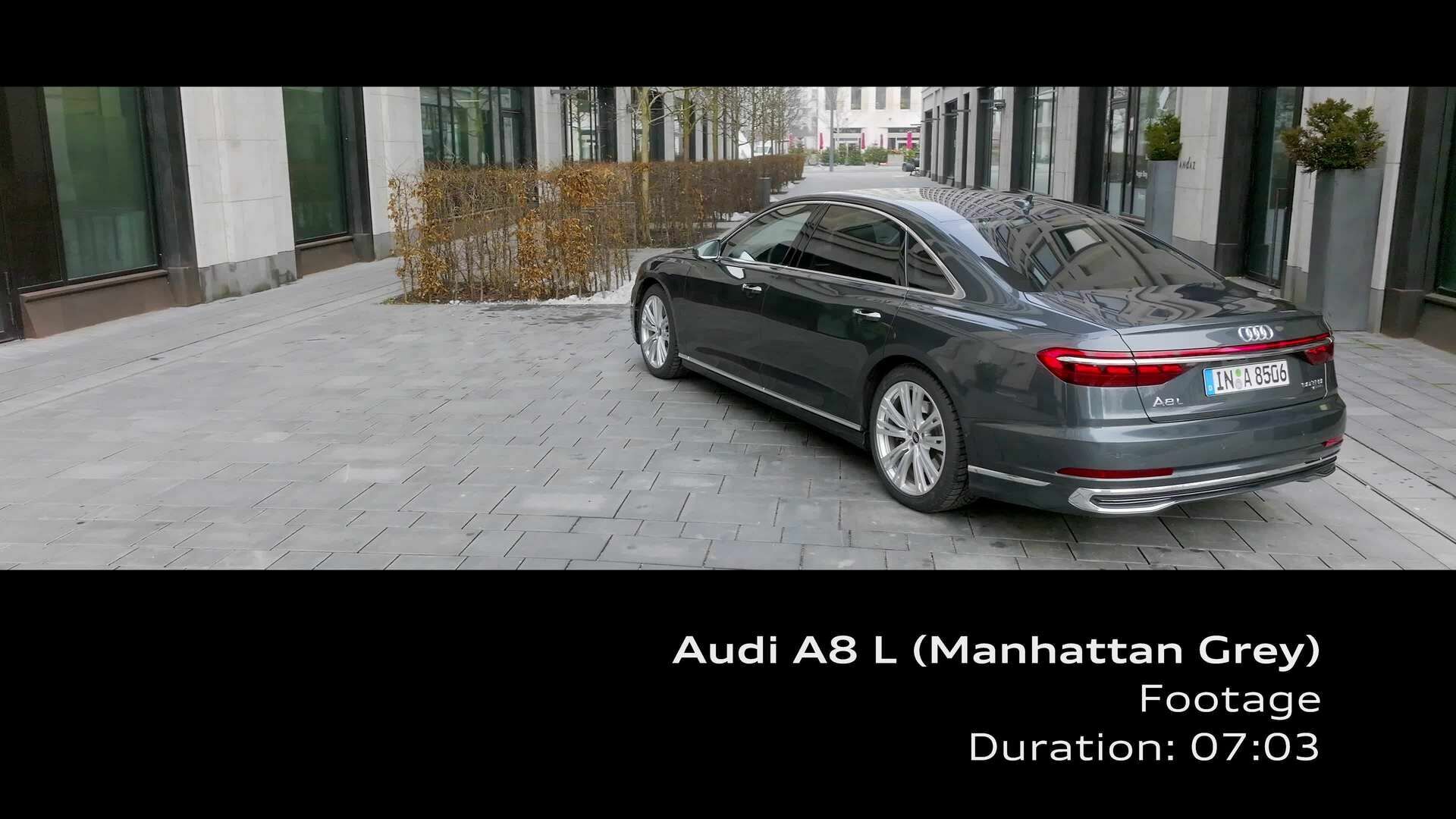 Audi A8 L 60 TFSI quattro – Footage
