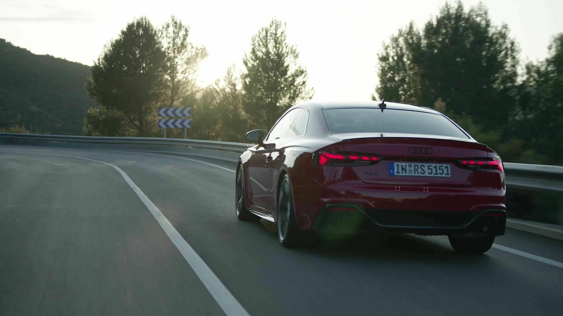Audi RS 5 Coupé (bis 2024) mit competition plus-Paket – Trailer