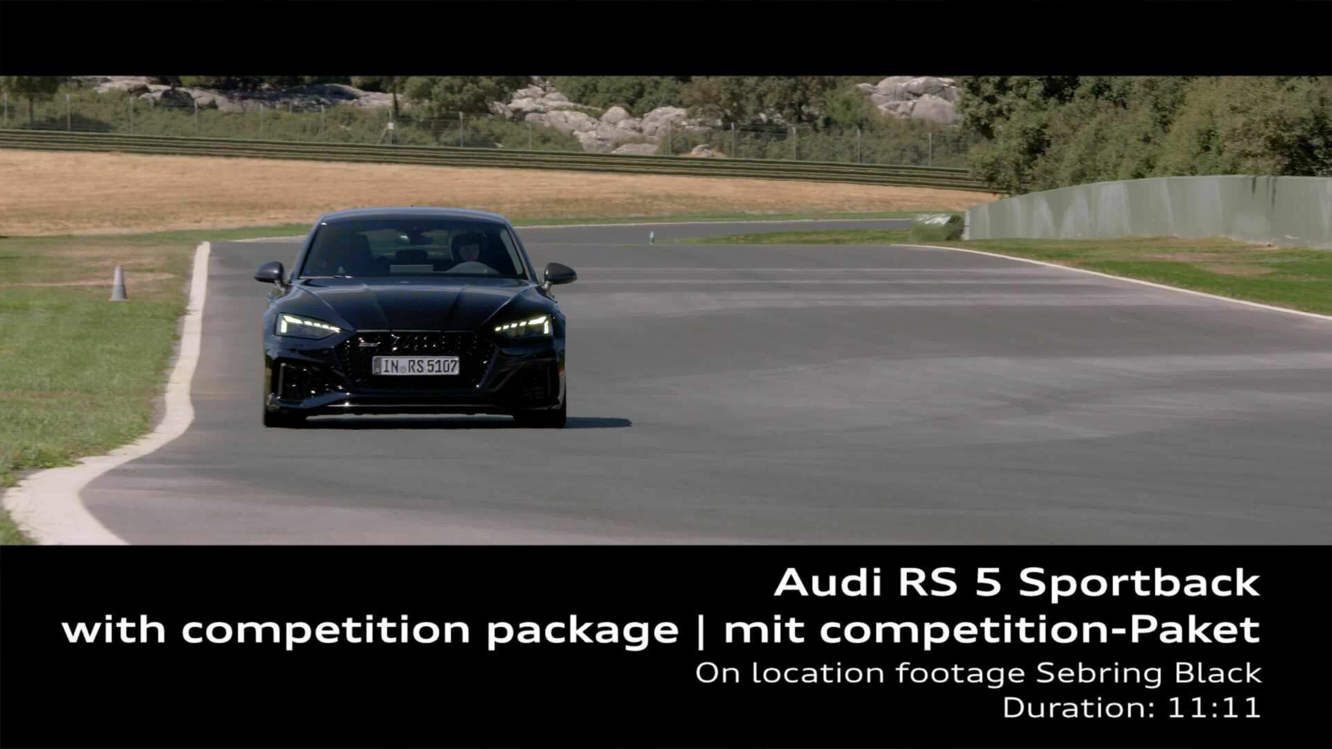 Audi RS 5 Sportback (until 2024) with competition plus package – Footage