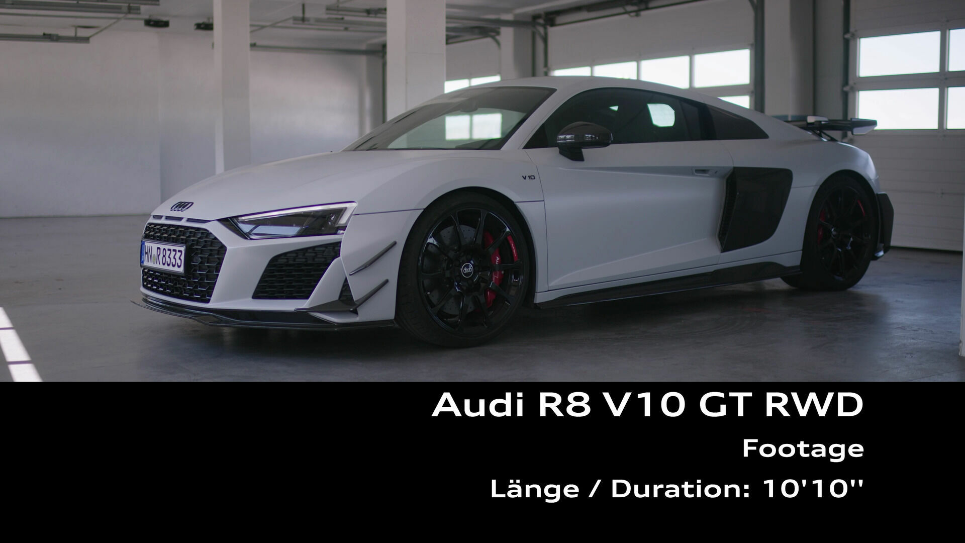 Audi R8 V10 GT RWD (bis 2024) – Footage