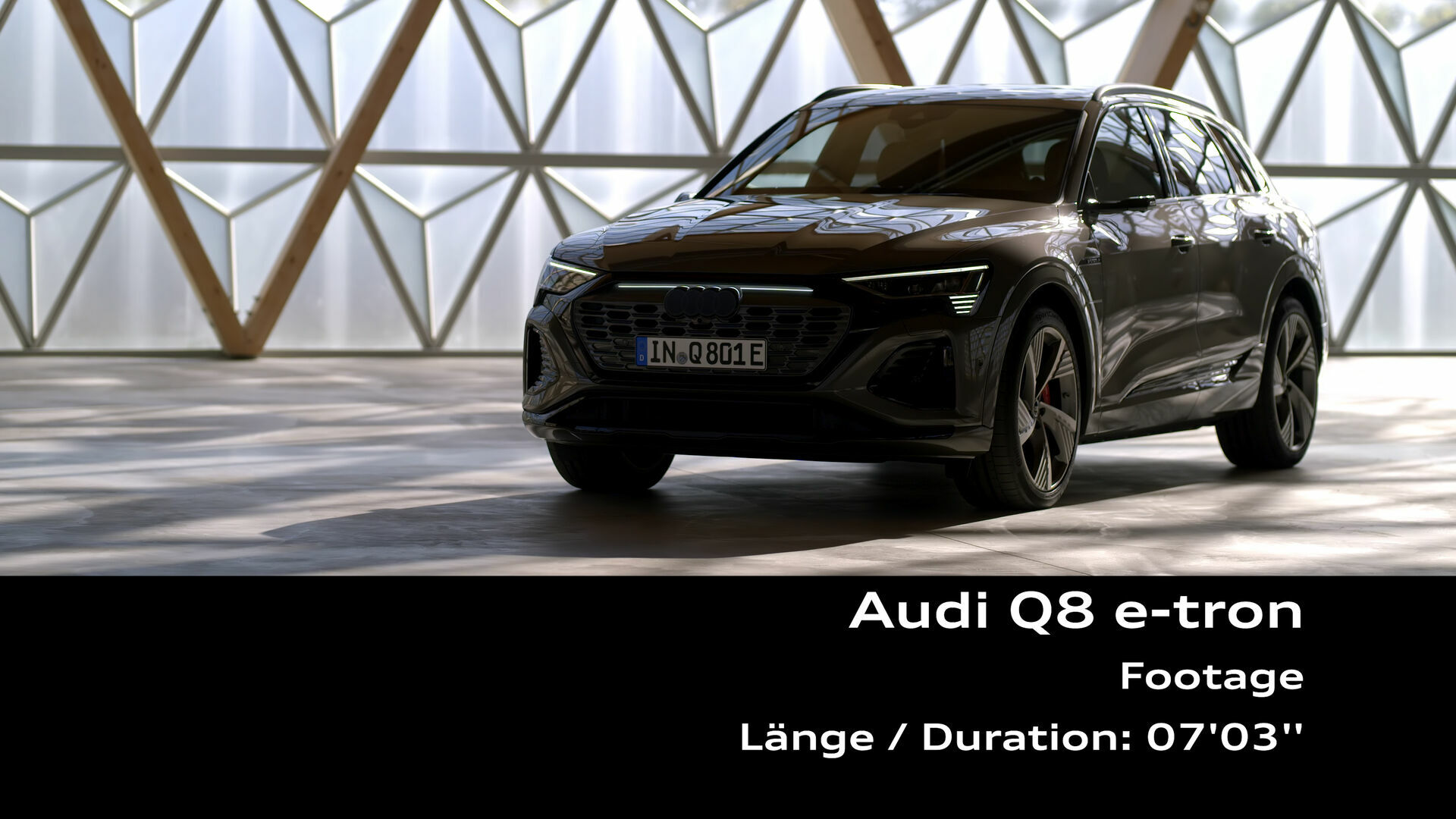 Audi Q8 e-tron (bis 2025) – Footage