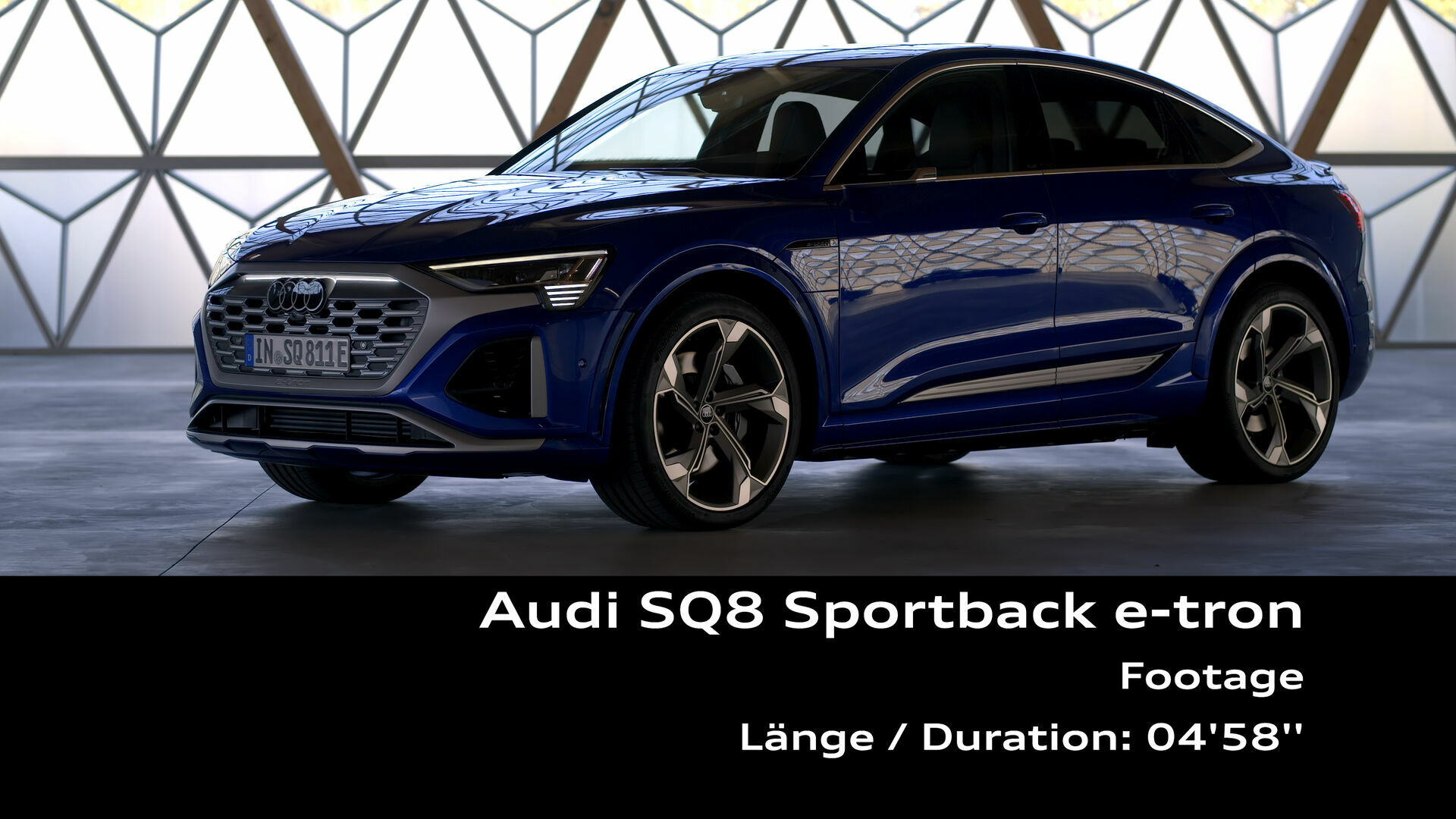 Audi SQ8 Sportback e-tron (bis 2025) – Footage
