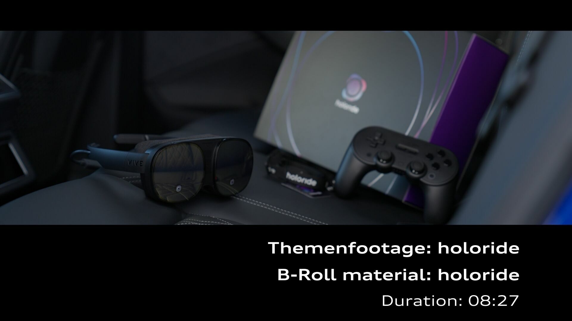 holoride in-car entertainment – Footage