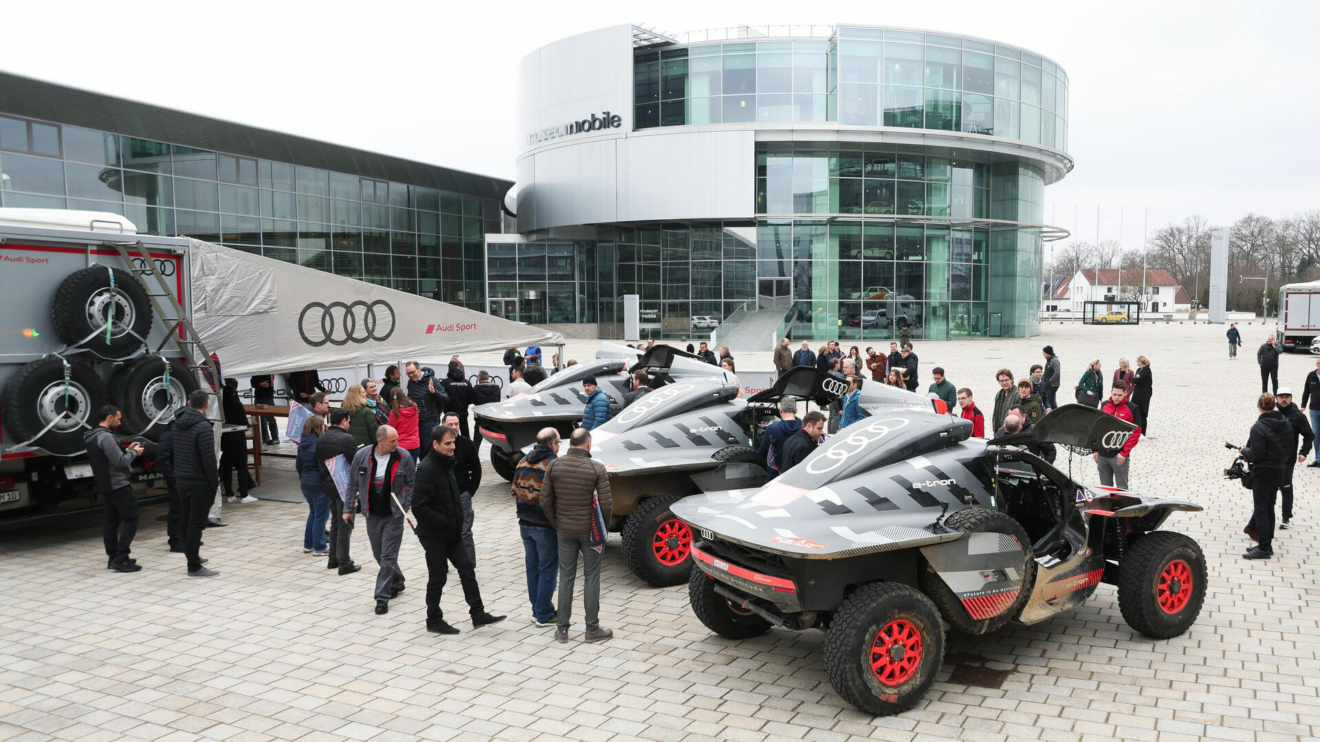 Siegesfeier Rallye Dakar 2024