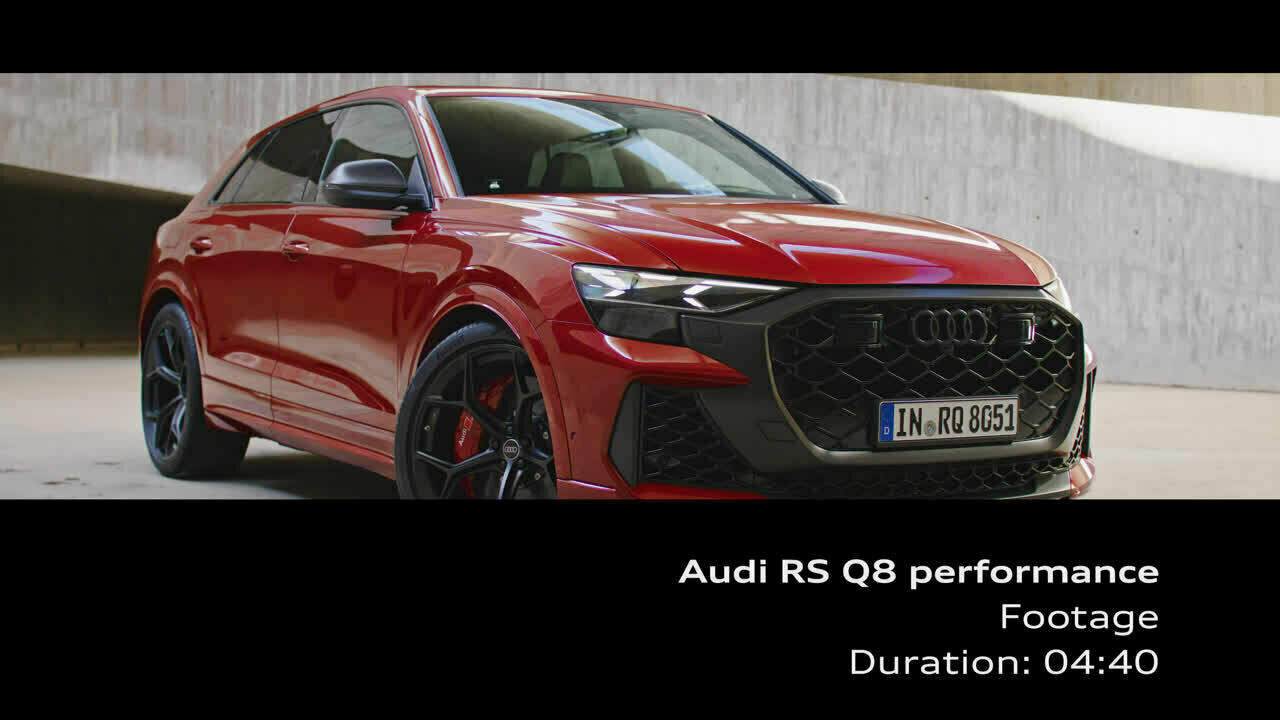 Audi RS Q8 performance – Footage (On-Location)