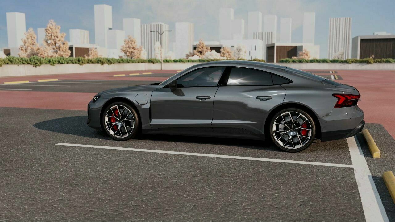 Audi RS e-tron GT performance – Aktivfahrwerk – Animation