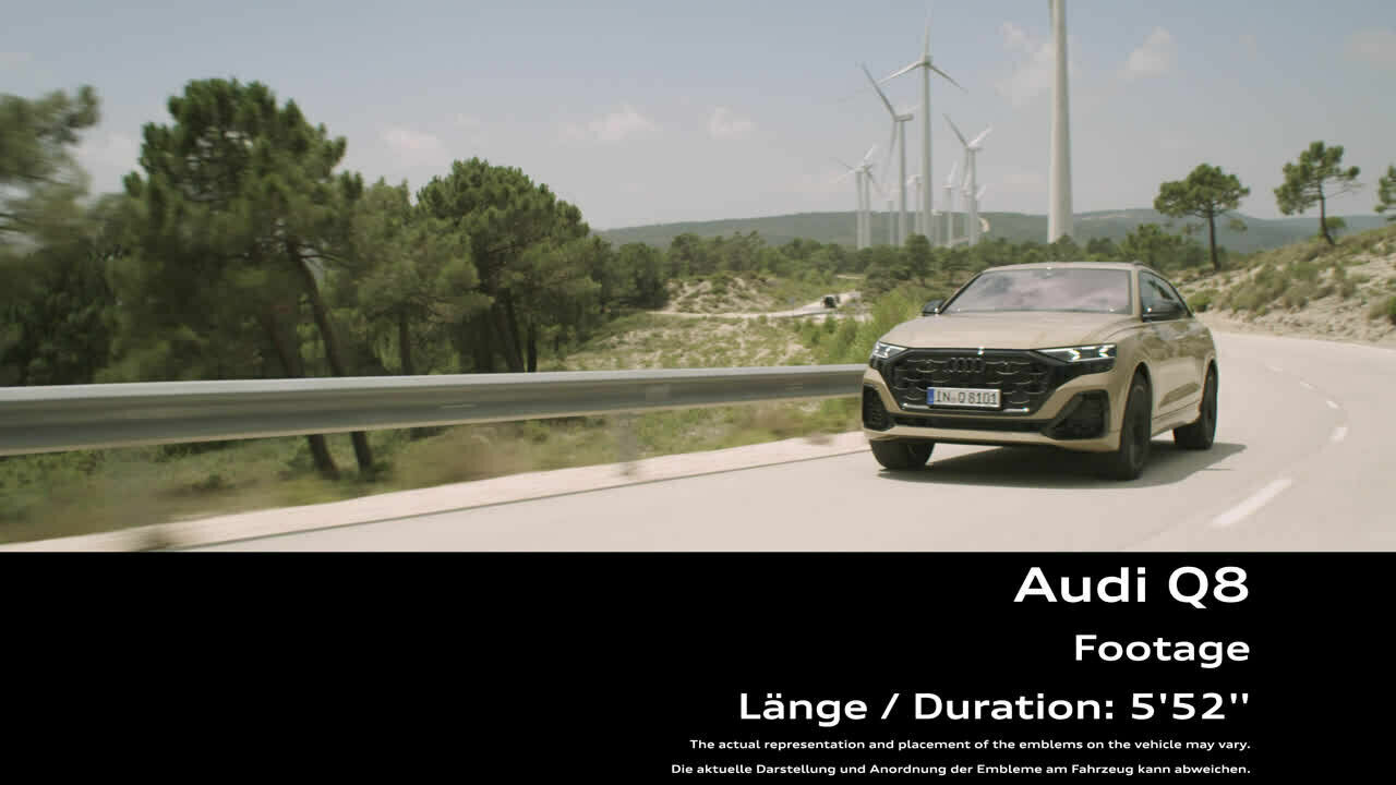 Audi Q8 – Footage (dynamic)
