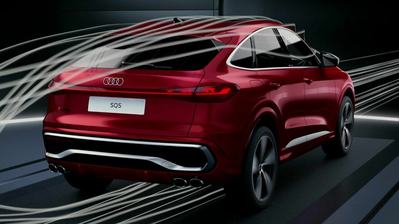 Audi SQ5 Sportback – Design and aerodynamics – Animation