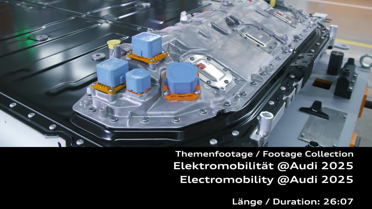 Elektromobilität @Audi 2025 – Footage