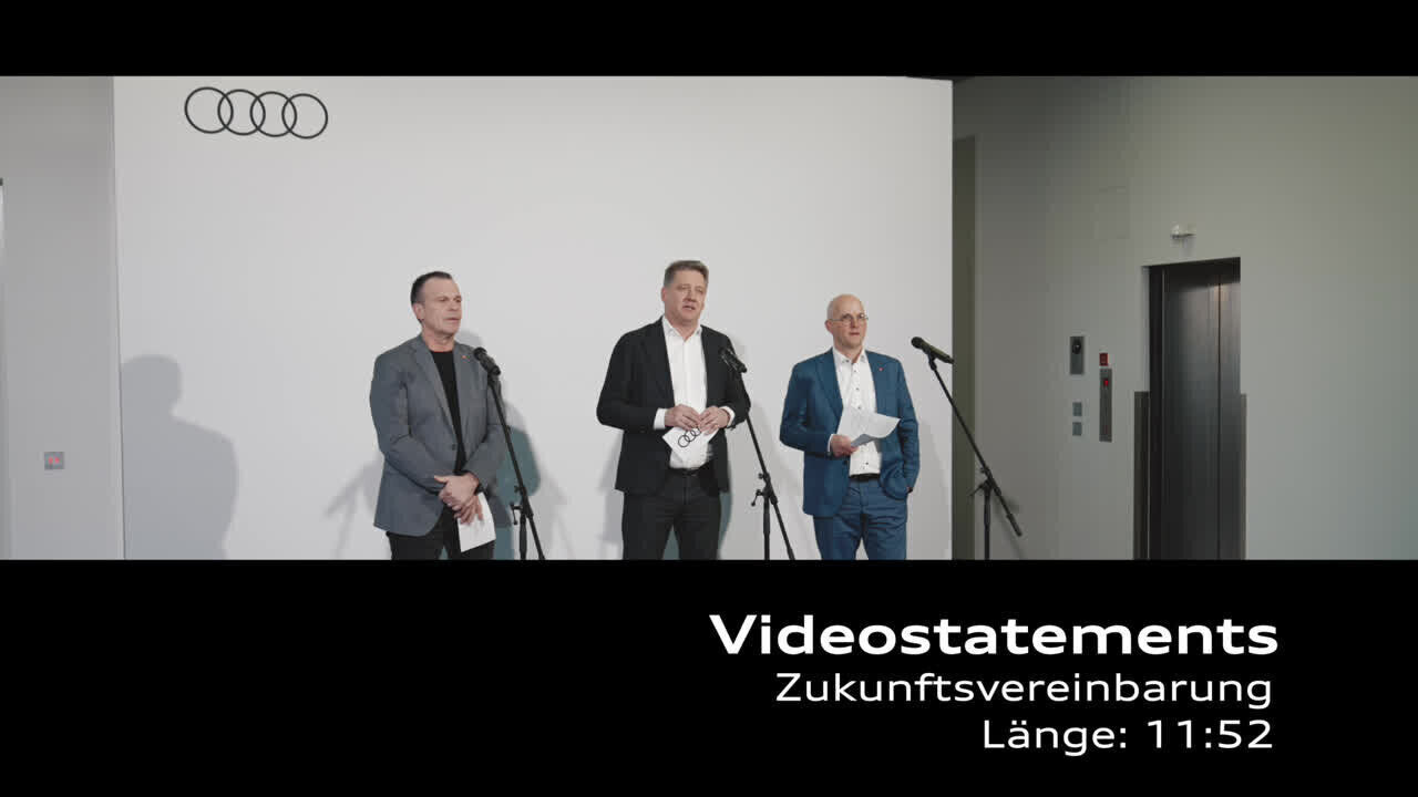 Statements zur Zukunftsvereinbarung – Footage