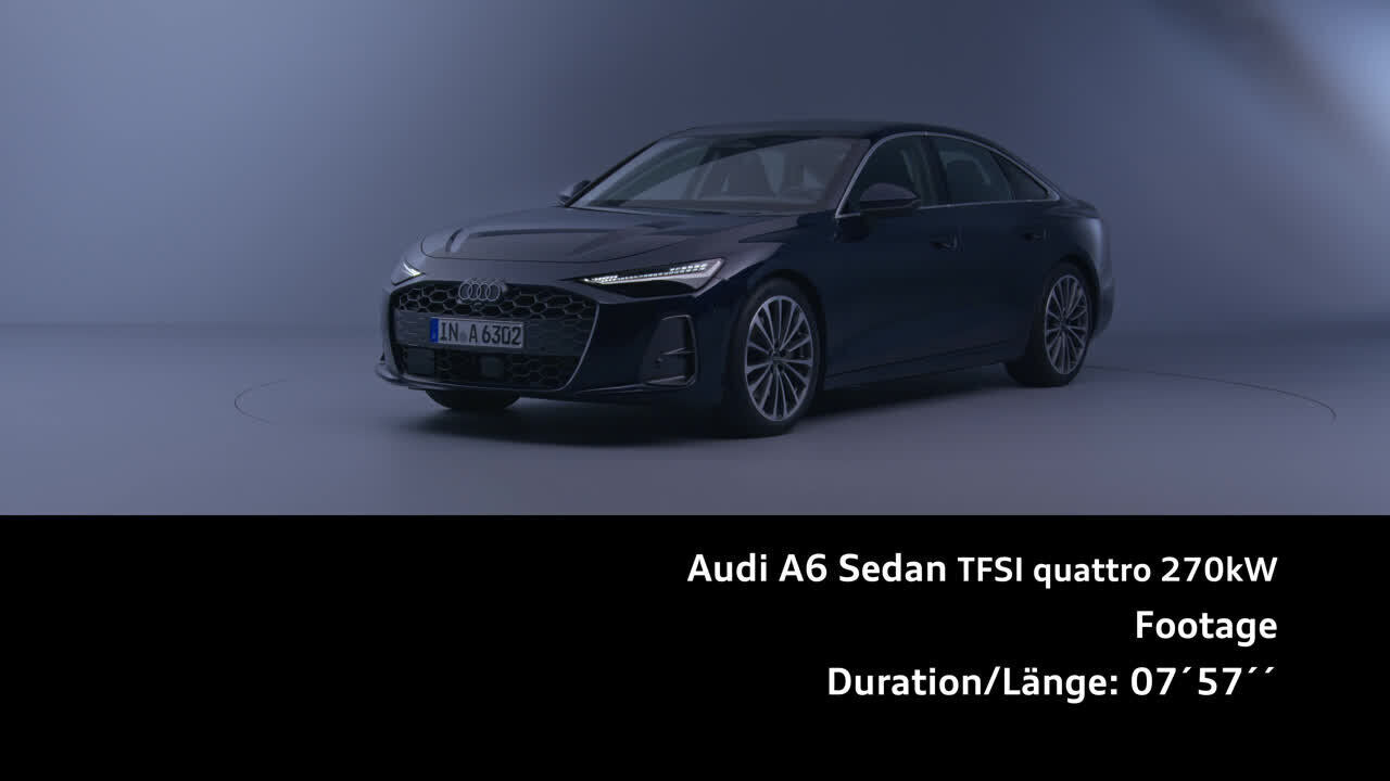 Audi A6 Limousine – Footage (Studio)