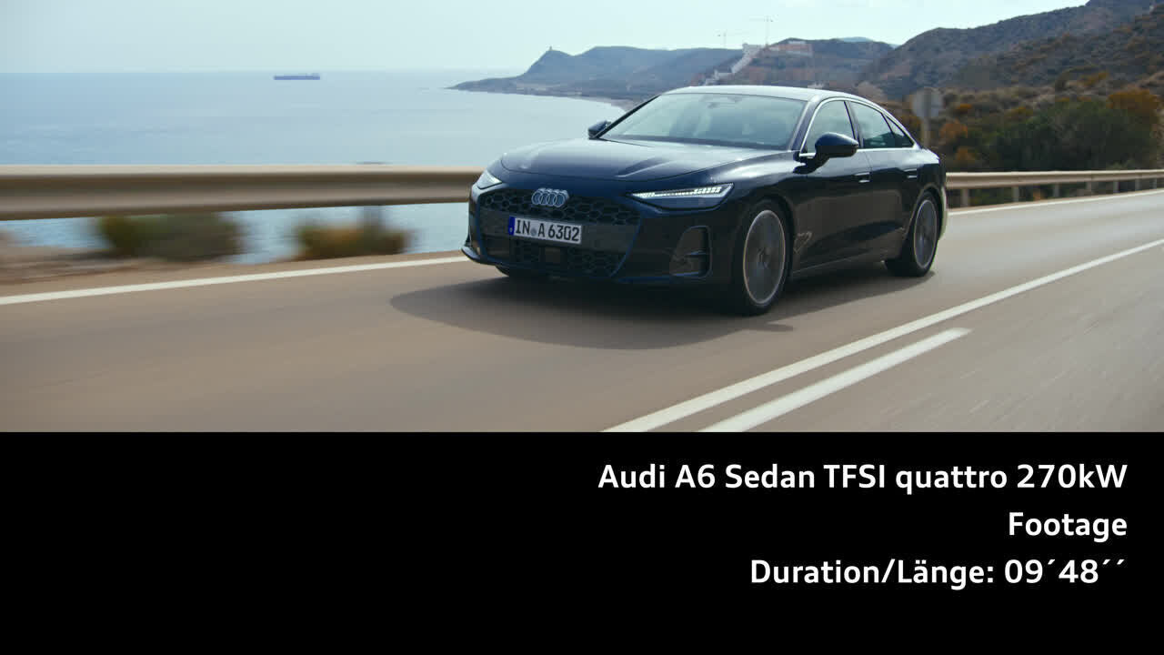 Audi A6 Limousine – Footage (dynamisch)