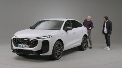 The design of the Audi Q3 Sportback (vertical)