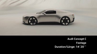 Audi Concept C – Footage (Studio, vertikal)