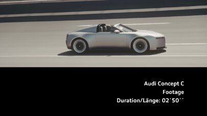 Audi Concept C – Footage (dynamisch, vertikal)
