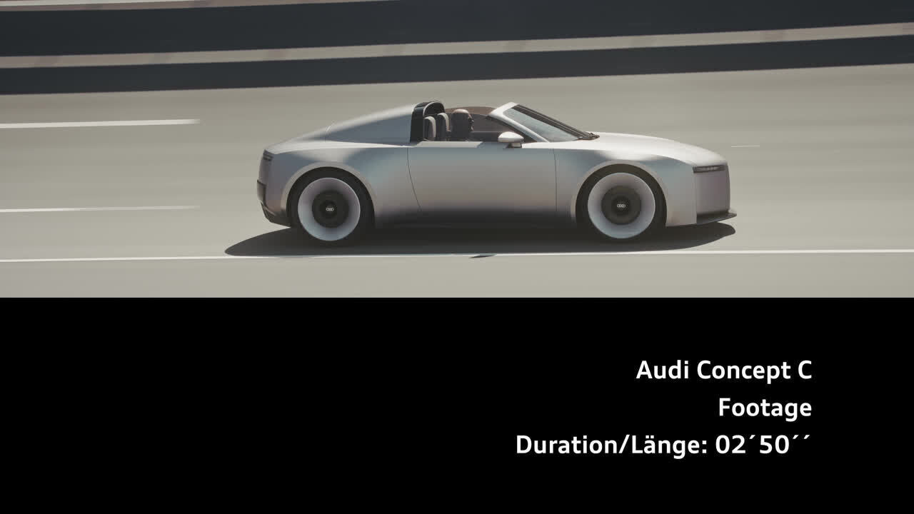 Audi Concept C – Footage (dynamisch)