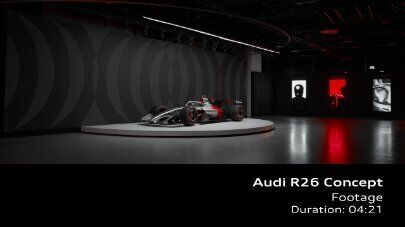 Audi R26 Concept – Footage (On-Location, vertikal)