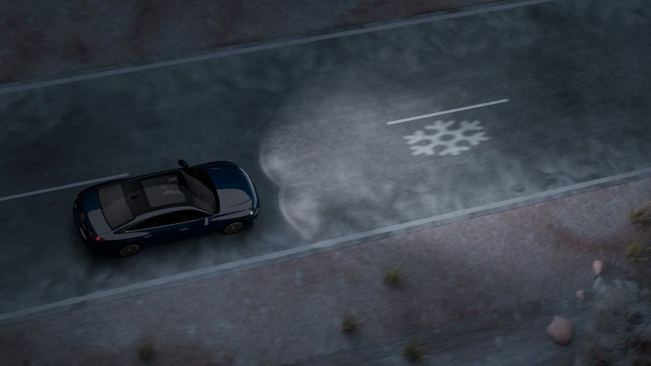 Audi A6 Sedan – Lighting technology – Animation