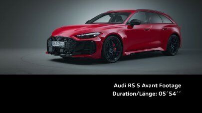 Audi RS 5 Avant – Footage (Studio, vertikal)