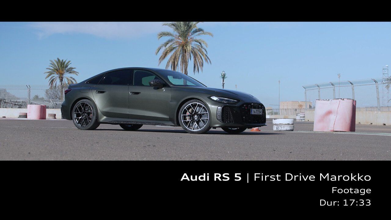 Audi RS 5 Limousine – Footage (On-Location)