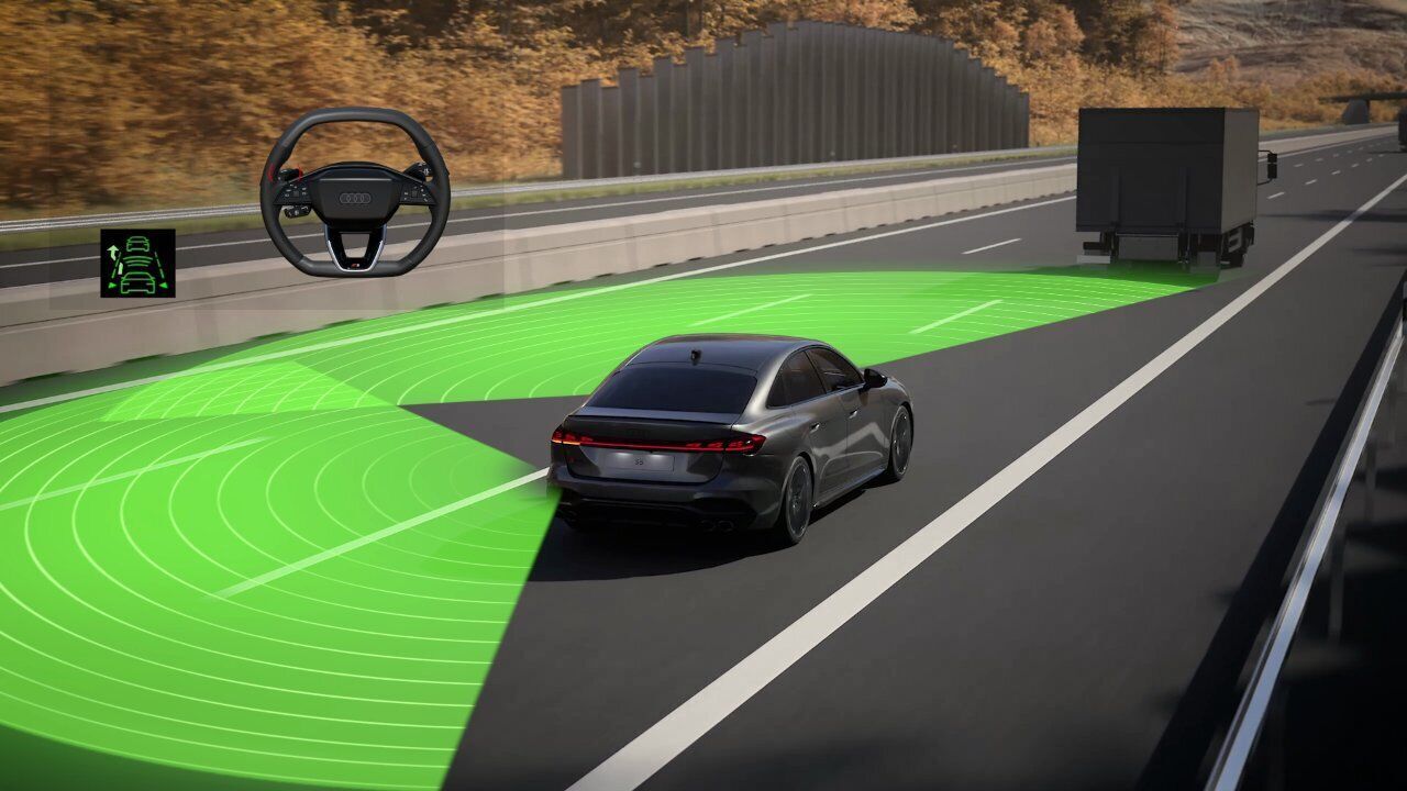 Elektronikarchitektur E3 – Sicherheit und Fahrdynamik – Animation